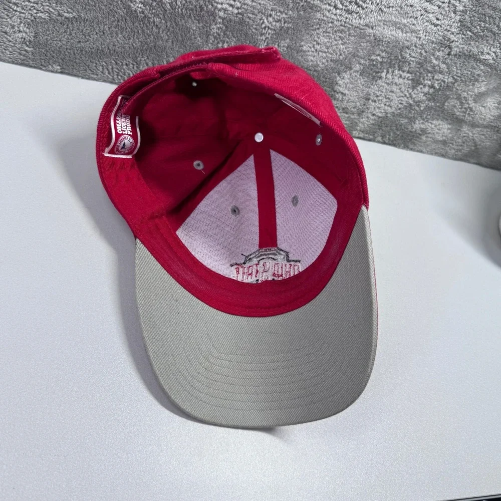 Signatures Ohio State University Buckeyes Hat OSU NCAA Football Red Baseball Cap